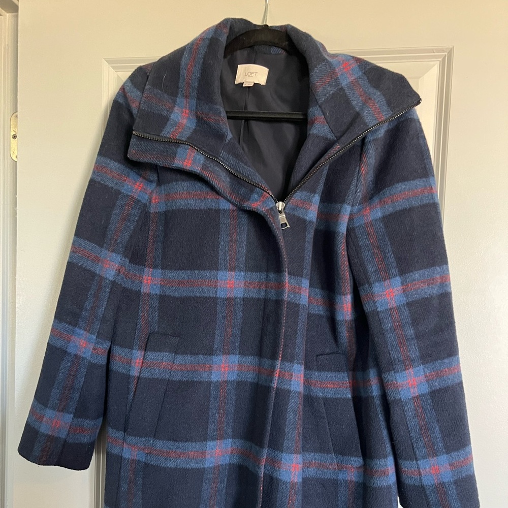 Plaid Winter Coat